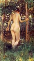Julius LeBlanc Stewart - Study Of A Nude Woman
